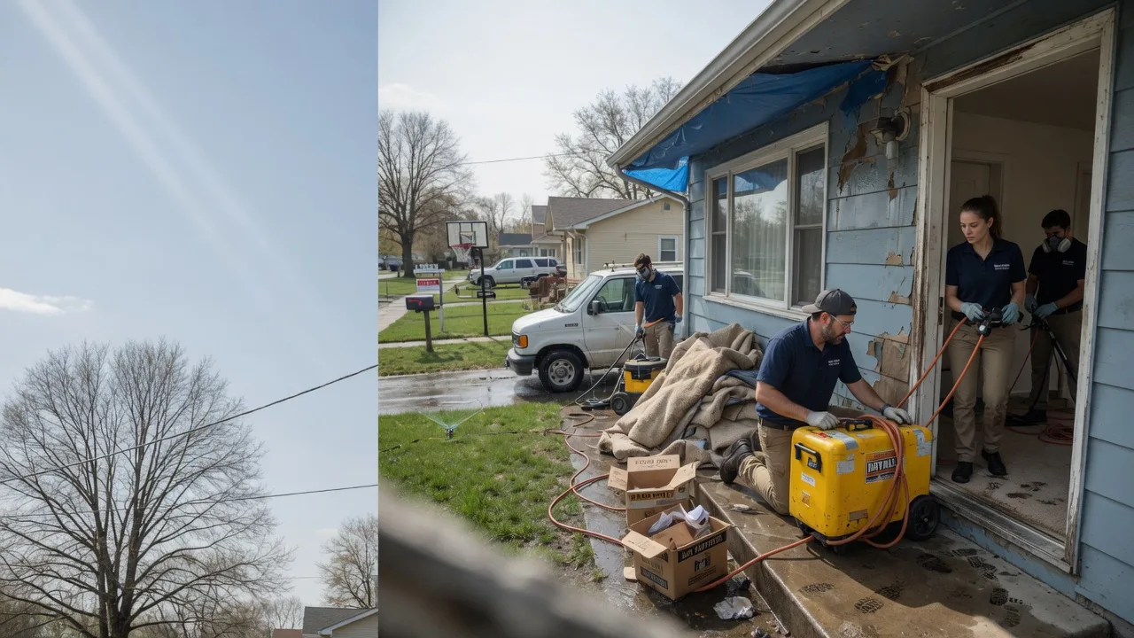 Basement Flood Cleanup in Burnt Cabins, PA near me